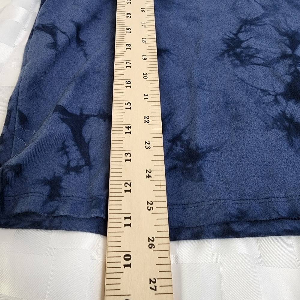 Torrid Blue Tie Dye Stretch Pencil Women's Skirt Size 3 - Picture 6 of 6